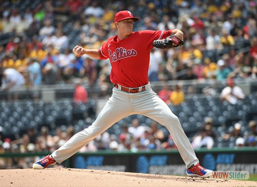 Kyle Gibson gave up 7 runs in 6 innings, as the Phillies lost Game 13-4 on Saturday.